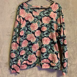 Garden Flower Splendor Knit Sweater